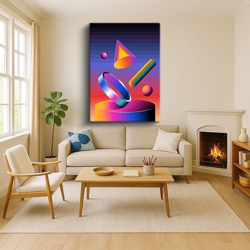 Sanatsal & Vektörel Kanvas Tablo 235