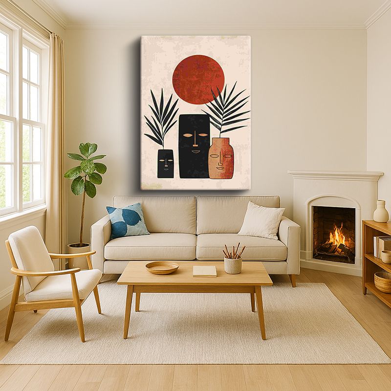 Sanatsal & Vektörel Kanvas Tablo 253