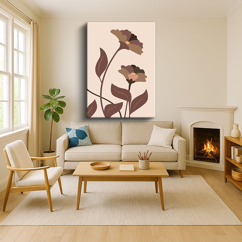 Sanatsal & Vektörel Kanvas Tablo 267