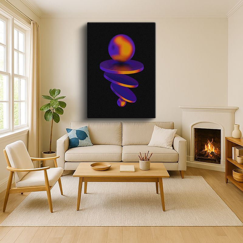 Sanatsal & Vektörel Kanvas Tablo 280