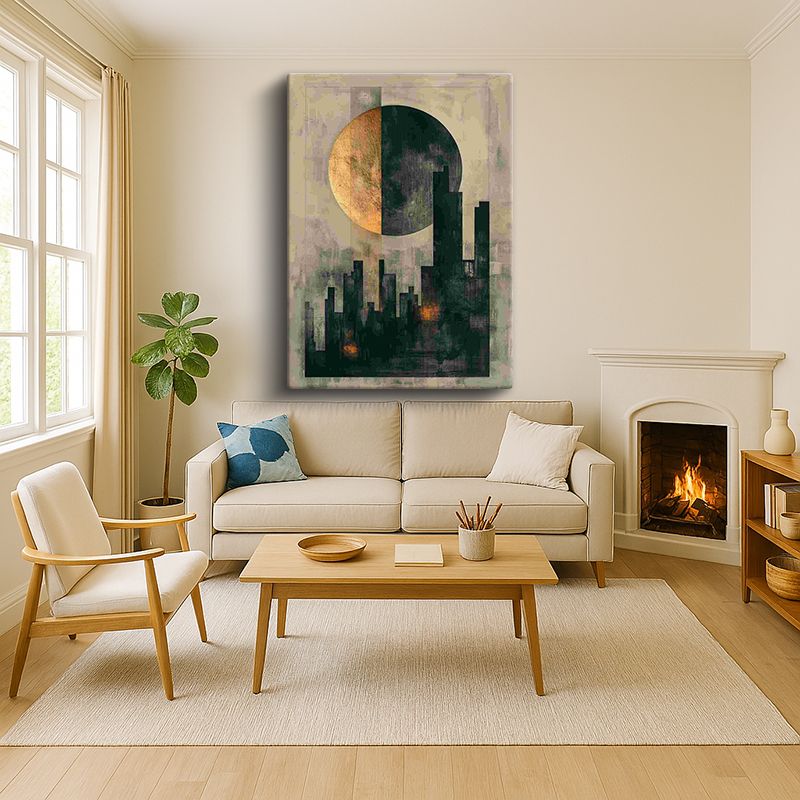 Sanatsal & Vektörel Kanvas Tablo 282