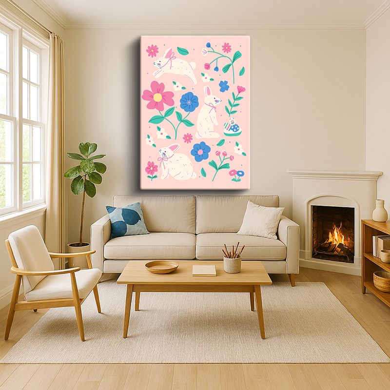 Sanatsal & Vektörel Kanvas Tablo 283