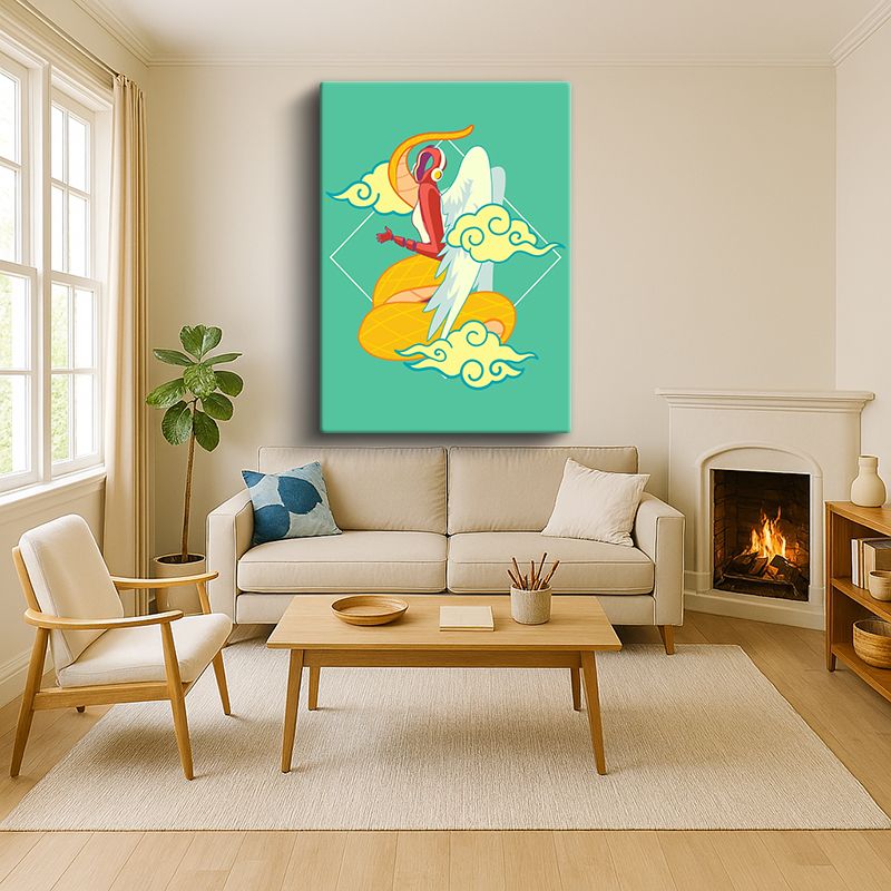 Sanatsal & Vektörel Kanvas Tablo 290