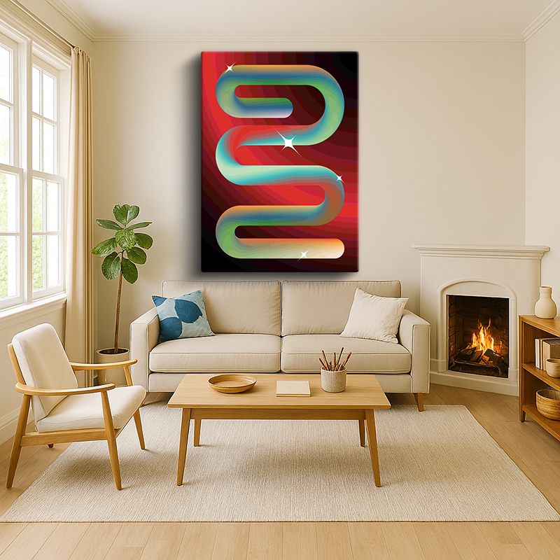 Sanatsal & Vektörel Kanvas Tablo 298