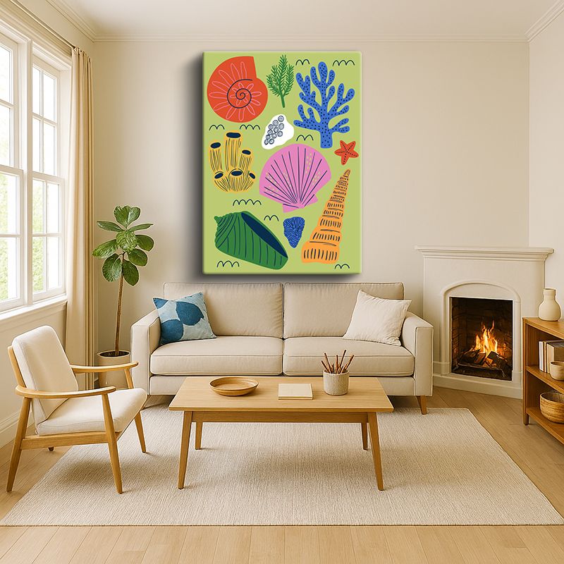 Sanatsal & Vektörel Kanvas Tablo 299