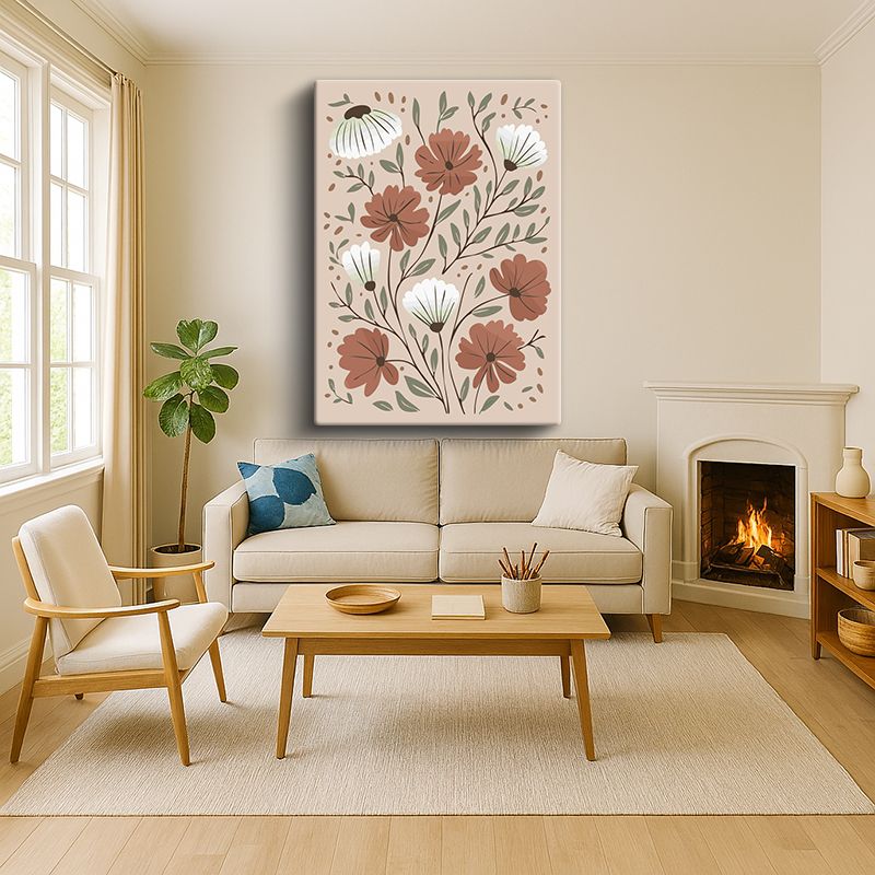 Sanatsal & Vektörel Kanvas Tablo 308