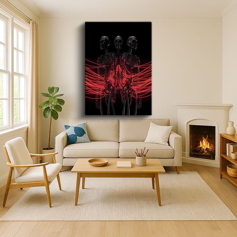 Sanatsal & Vektörel Kanvas Tablo 325