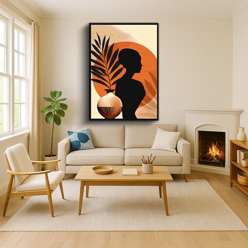 Sanatsal & Vektörel Kanvas Tablo 341