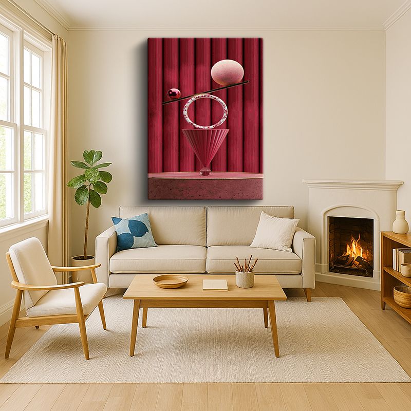 Sanatsal & Vektörel Kanvas Tablo 342