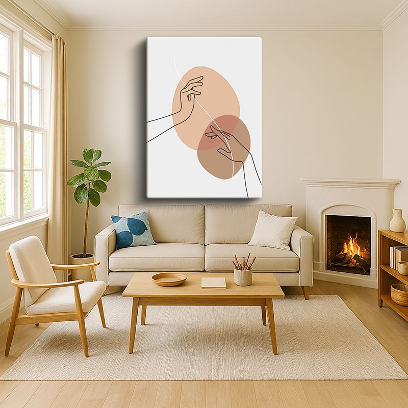 Sanatsal & Vektörel Kanvas Tablo 362