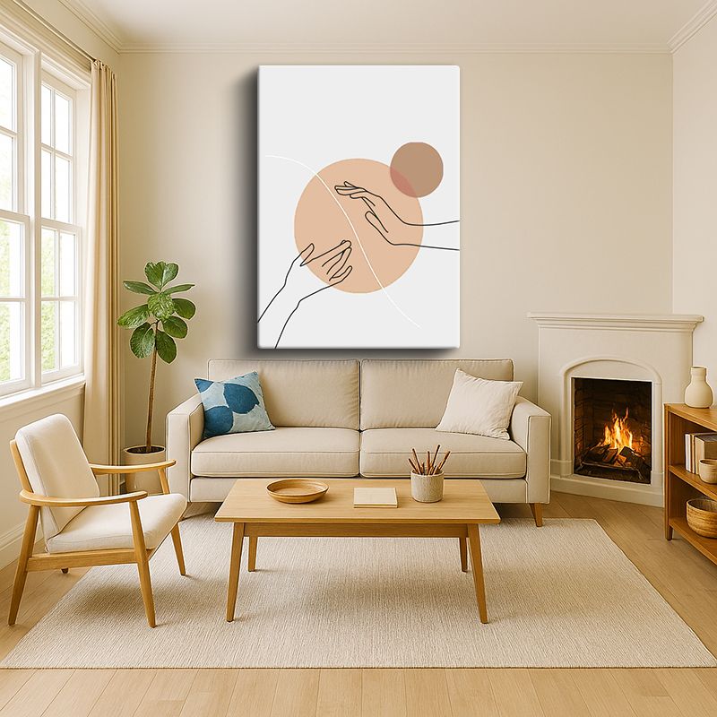 Sanatsal & Vektörel Kanvas Tablo 363