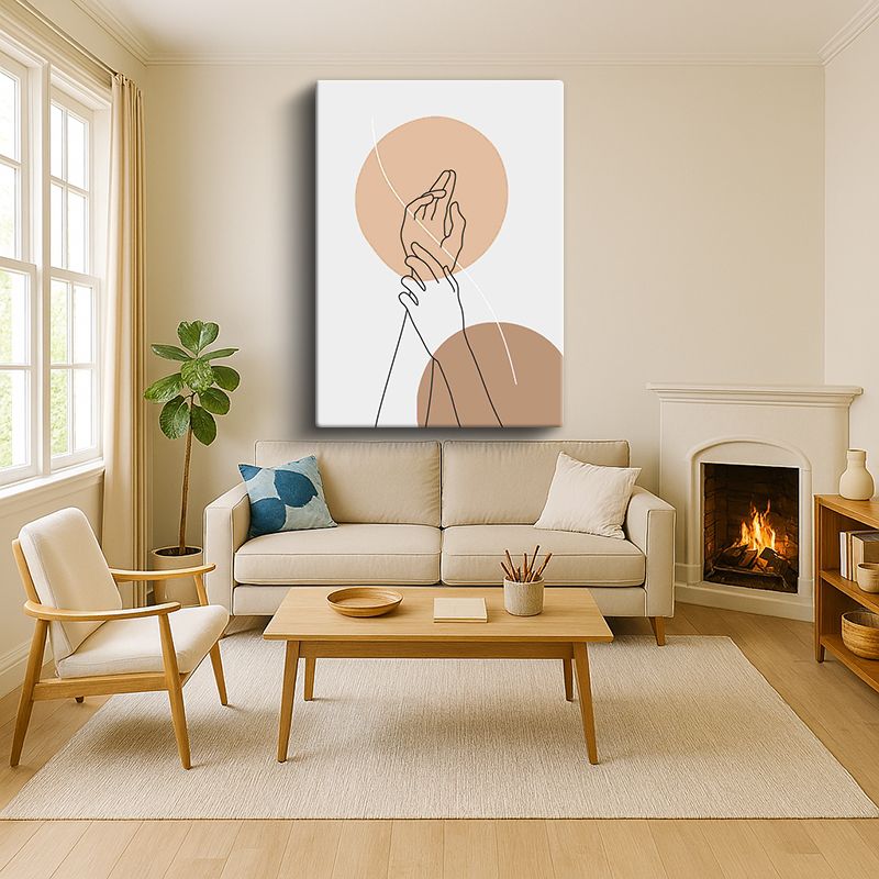 Sanatsal & Vektörel Kanvas Tablo 364