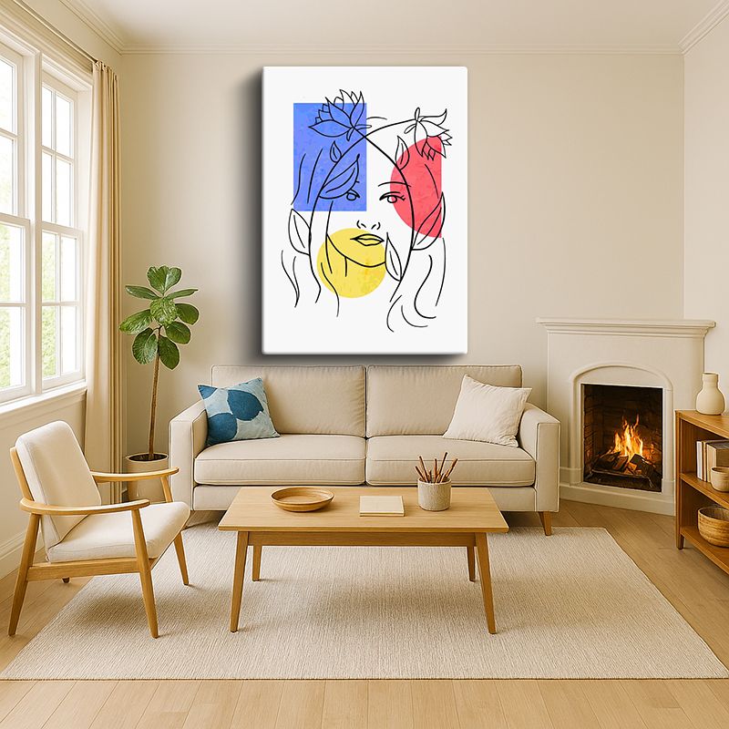 Sanatsal & Vektörel Kanvas Tablo 381