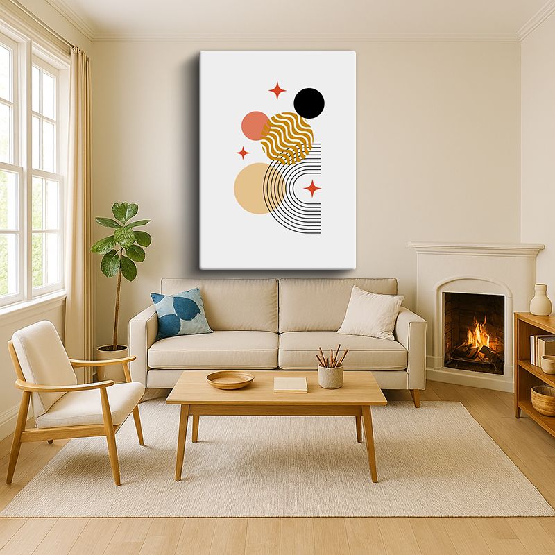 Sanatsal & Vektörel Kanvas Tablo 386