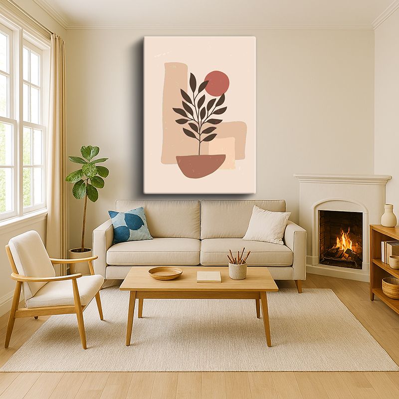 Sanatsal & Vektörel Kanvas Tablo 403