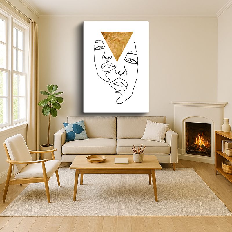 Sanatsal & Vektörel Kanvas Tablo 412