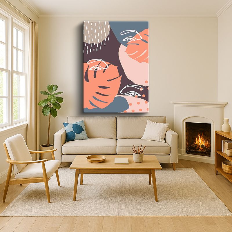 Sanatsal & Vektörel Kanvas Tablo 417