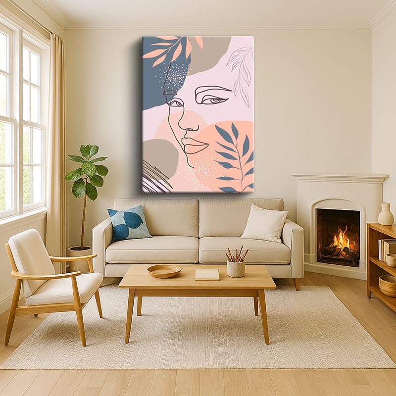 Sanatsal & Vektörel Kanvas Tablo 418