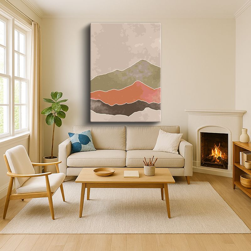 Sanatsal & Vektörel Kanvas Tablo 424