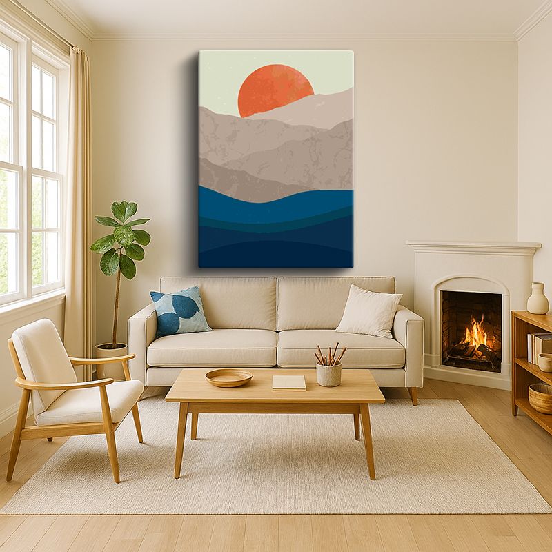 Sanatsal & Vektörel Kanvas Tablo 433