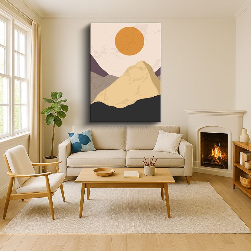 Sanatsal & Vektörel Kanvas Tablo 435