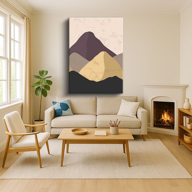 Sanatsal & Vektörel Kanvas Tablo 436