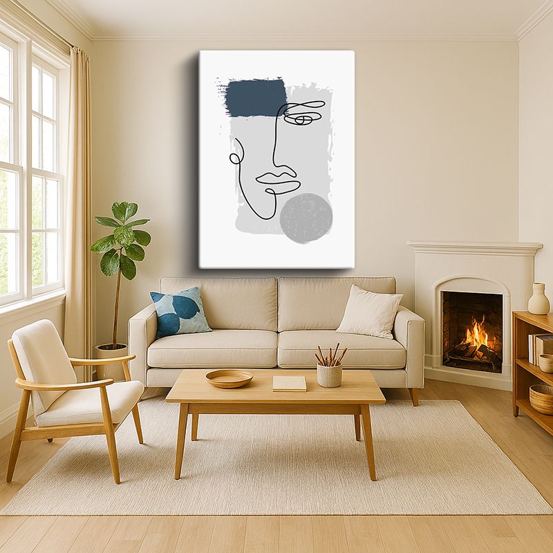 Sanatsal & Vektörel Kanvas Tablo 442