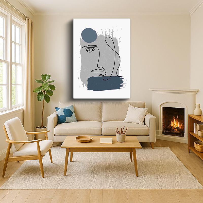 Sanatsal & Vektörel Kanvas Tablo 443