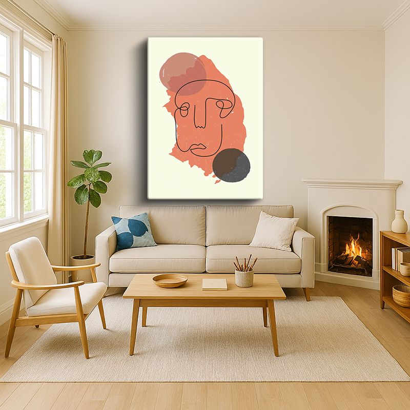 Sanatsal & Vektörel Kanvas Tablo 447