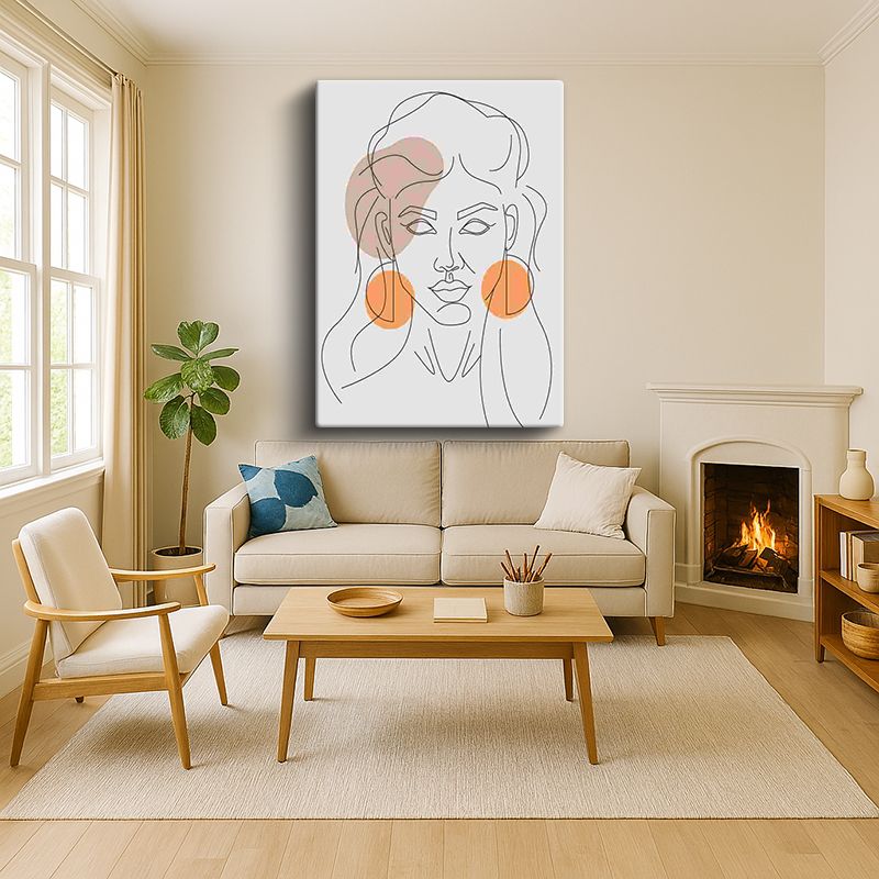 Sanatsal & Vektörel Kanvas Tablo 452