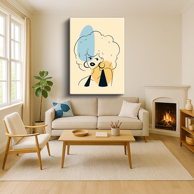 Sanatsal & Vektörel Kanvas Tablo 455