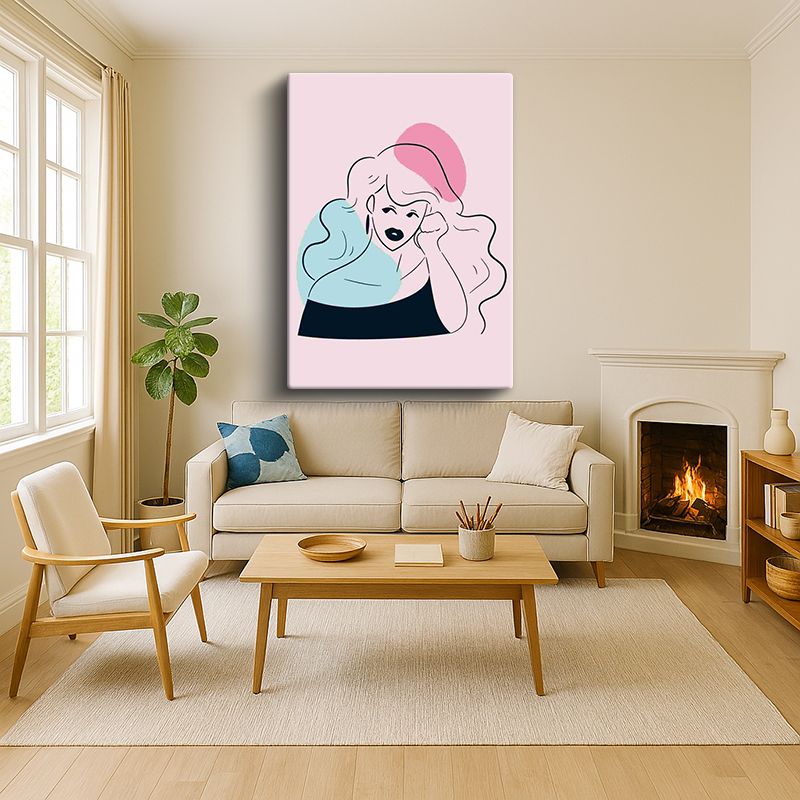 Sanatsal & Vektörel Kanvas Tablo 457