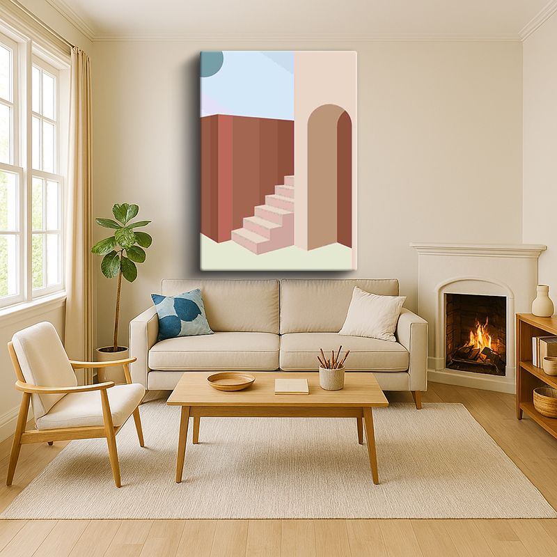 Sanatsal & Vektörel Kanvas Tablo 463