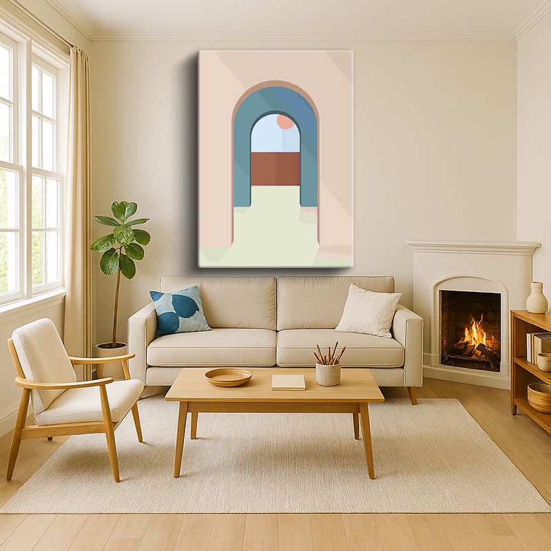 Sanatsal & Vektörel Kanvas Tablo 464