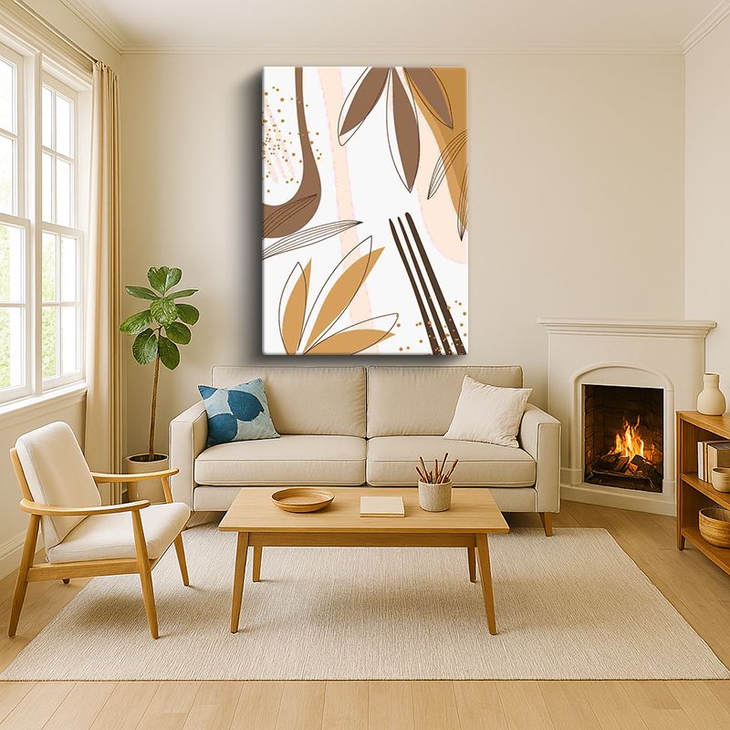 Sanatsal & Vektörel Kanvas Tablo 478