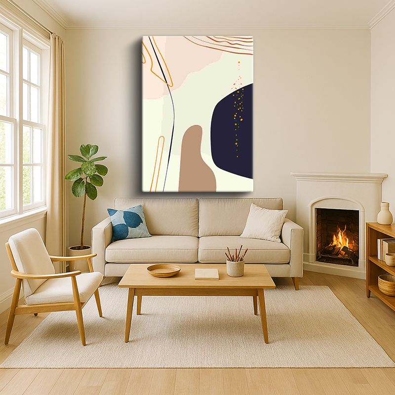 Sanatsal & Vektörel Kanvas Tablo 482