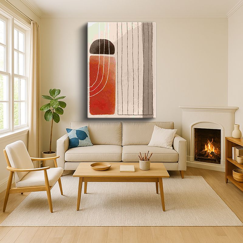 Sanatsal & Vektörel Kanvas Tablo 484