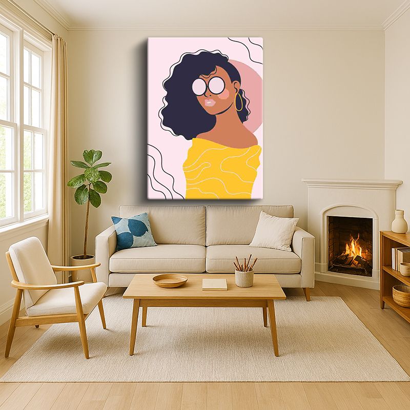 Sanatsal & Vektörel Kanvas Tablo 487