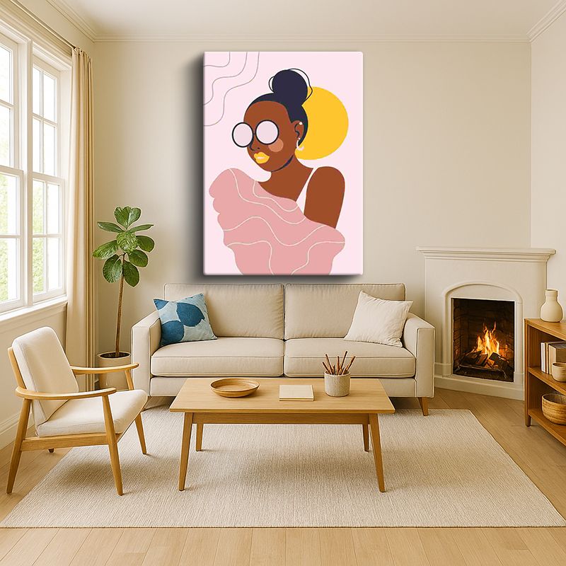 Sanatsal & Vektörel Kanvas Tablo 488