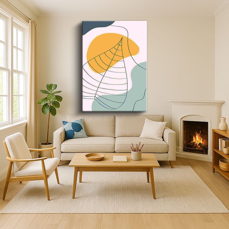 Sanatsal & Vektörel Kanvas Tablo 494