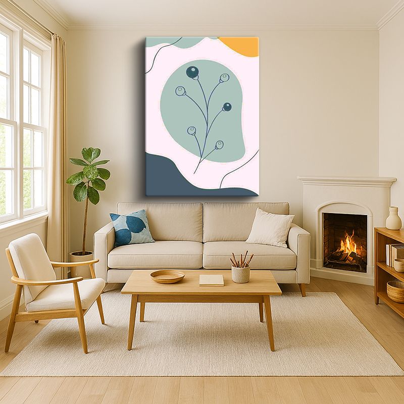 Sanatsal & Vektörel Kanvas Tablo 495