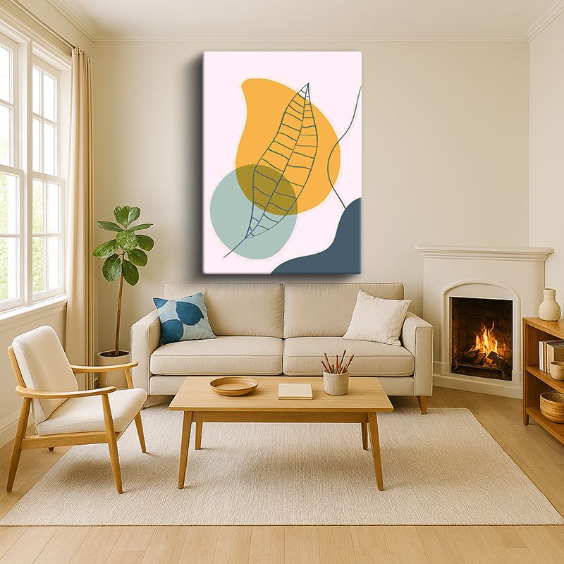 Sanatsal & Vektörel Kanvas Tablo 496