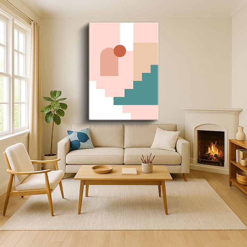 Sanatsal & Vektörel Kanvas Tablo 500