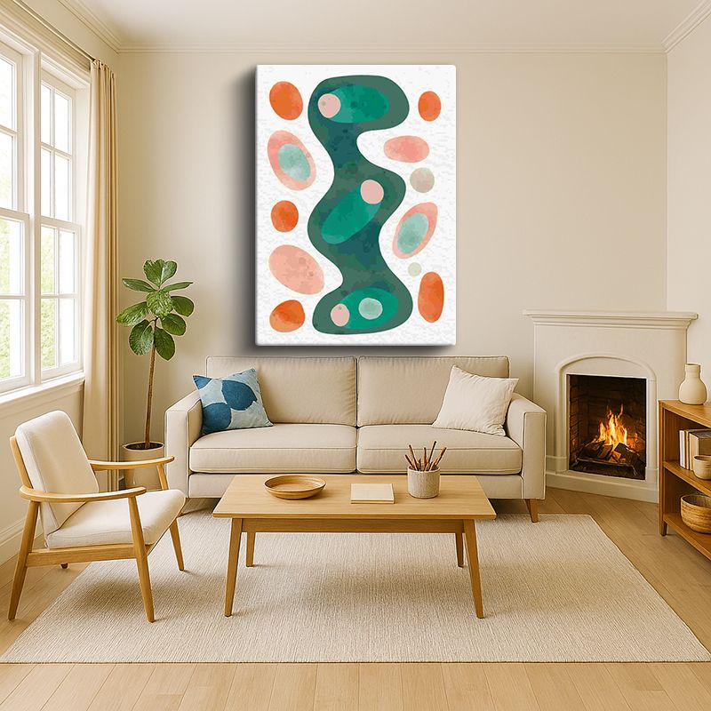 Sanatsal & Vektörel Kanvas Tablo 503