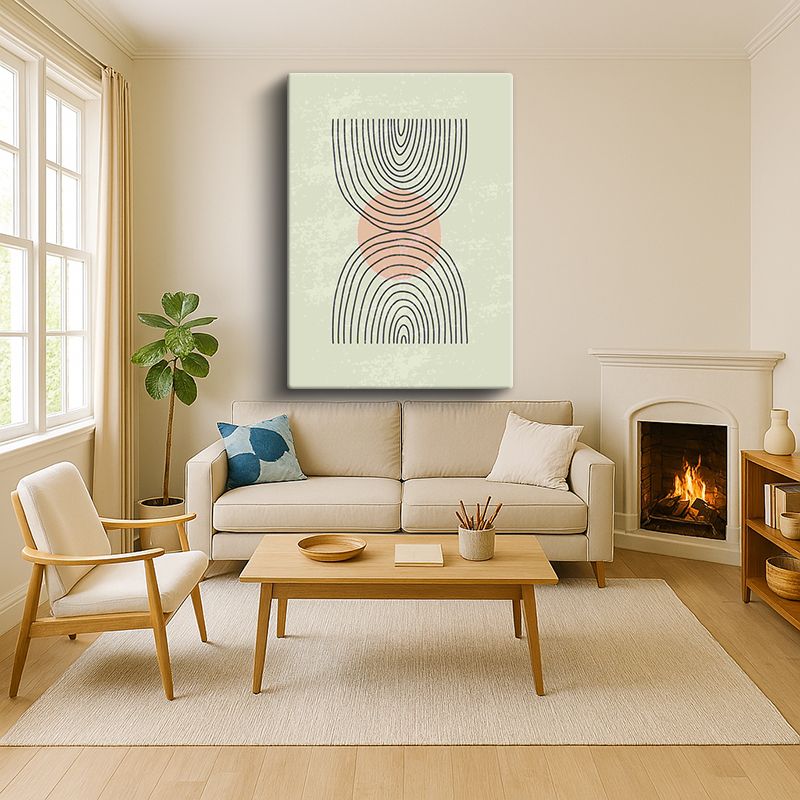 Sanatsal & Vektörel Kanvas Tablo 515