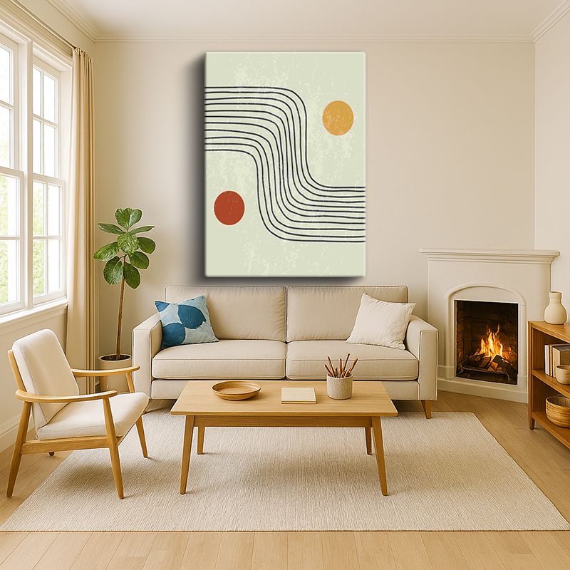 Sanatsal & Vektörel Kanvas Tablo 516