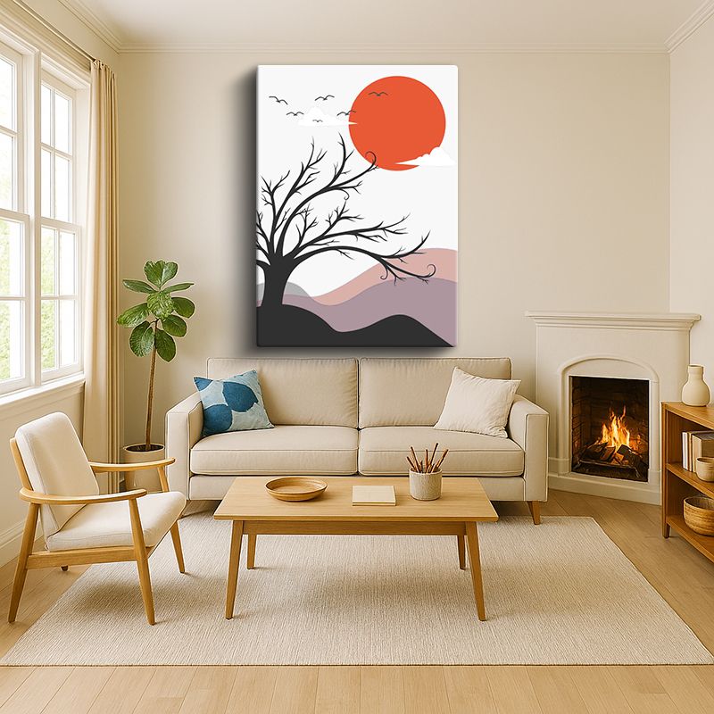 Sanatsal & Vektörel Kanvas Tablo 523