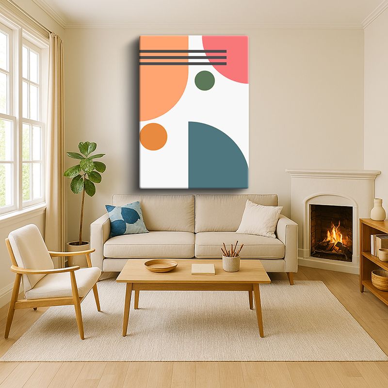 Sanatsal & Vektörel Kanvas Tablo 525