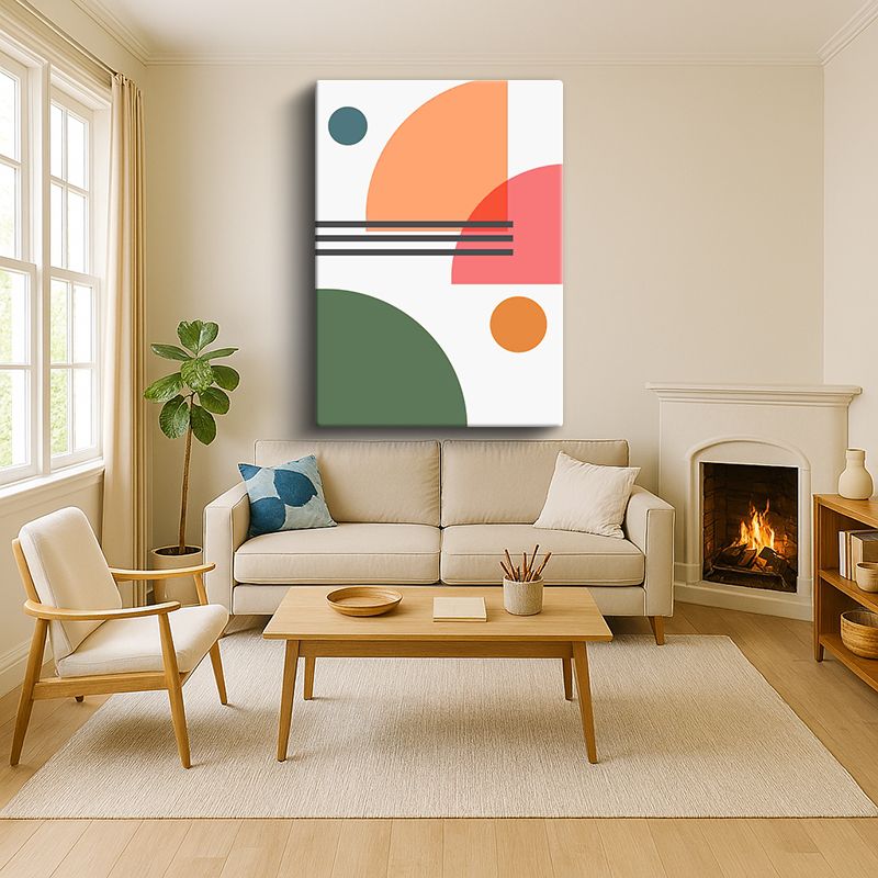 Sanatsal & Vektörel Kanvas Tablo 527