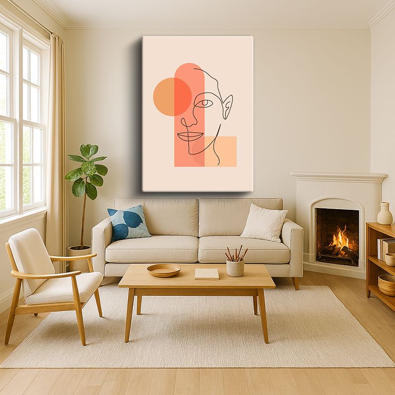 Sanatsal & Vektörel Kanvas Tablo 530